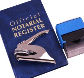 Notary Stamp And Embosser